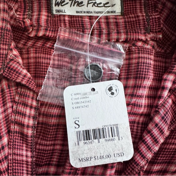 NWT Catalina Remade shirt by We The Free from Free People in size Small - Picture 8 of 11